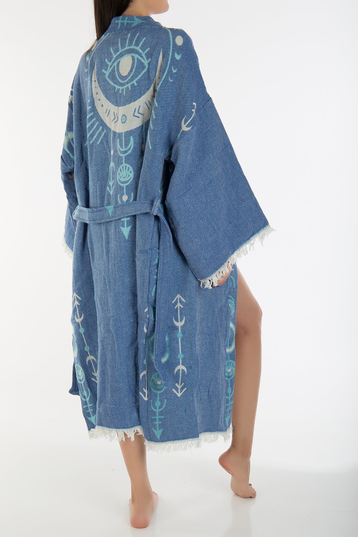 Luna - Blue Moon Handmade Kimono