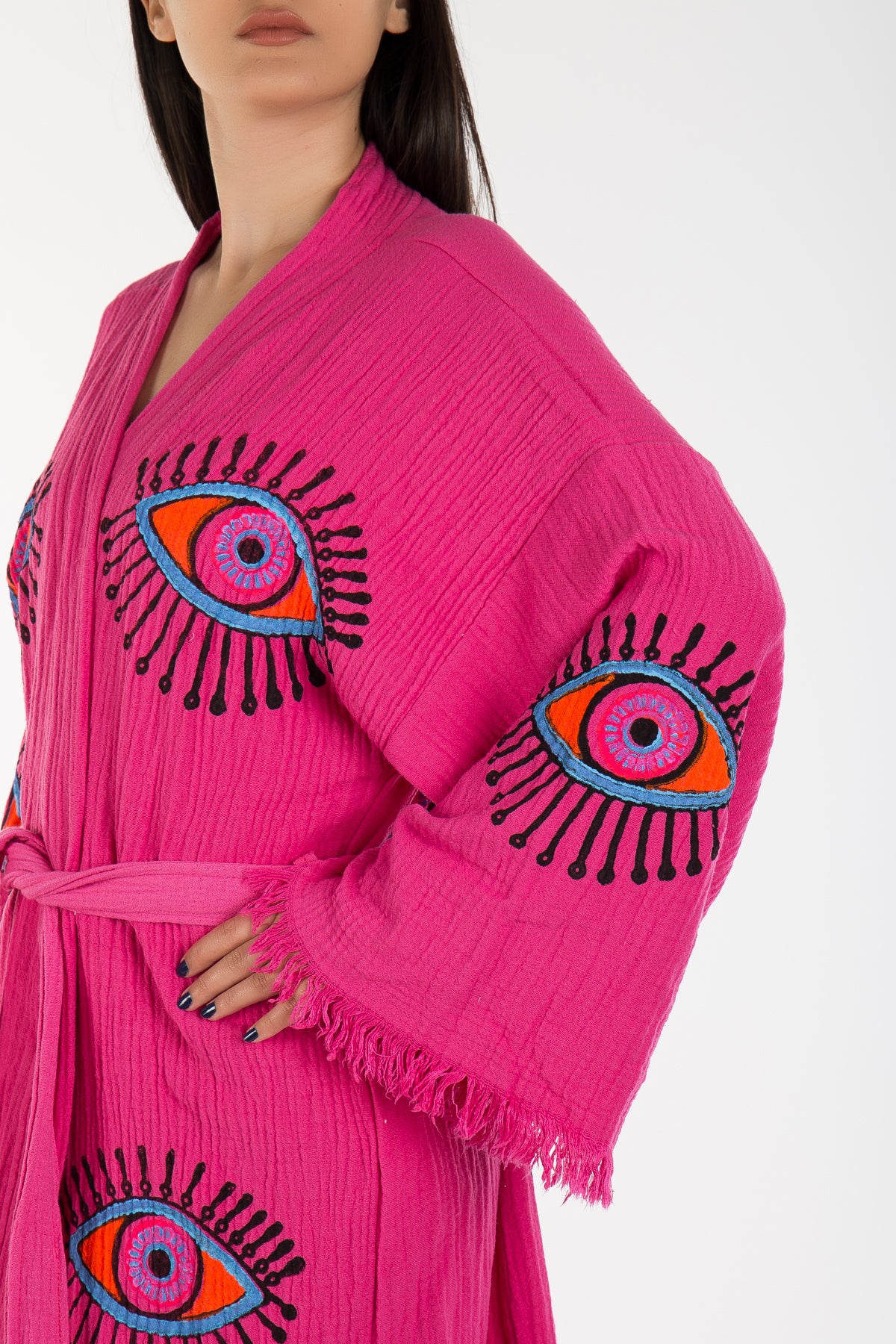 Aria - Fuchsia Handmade Kimono