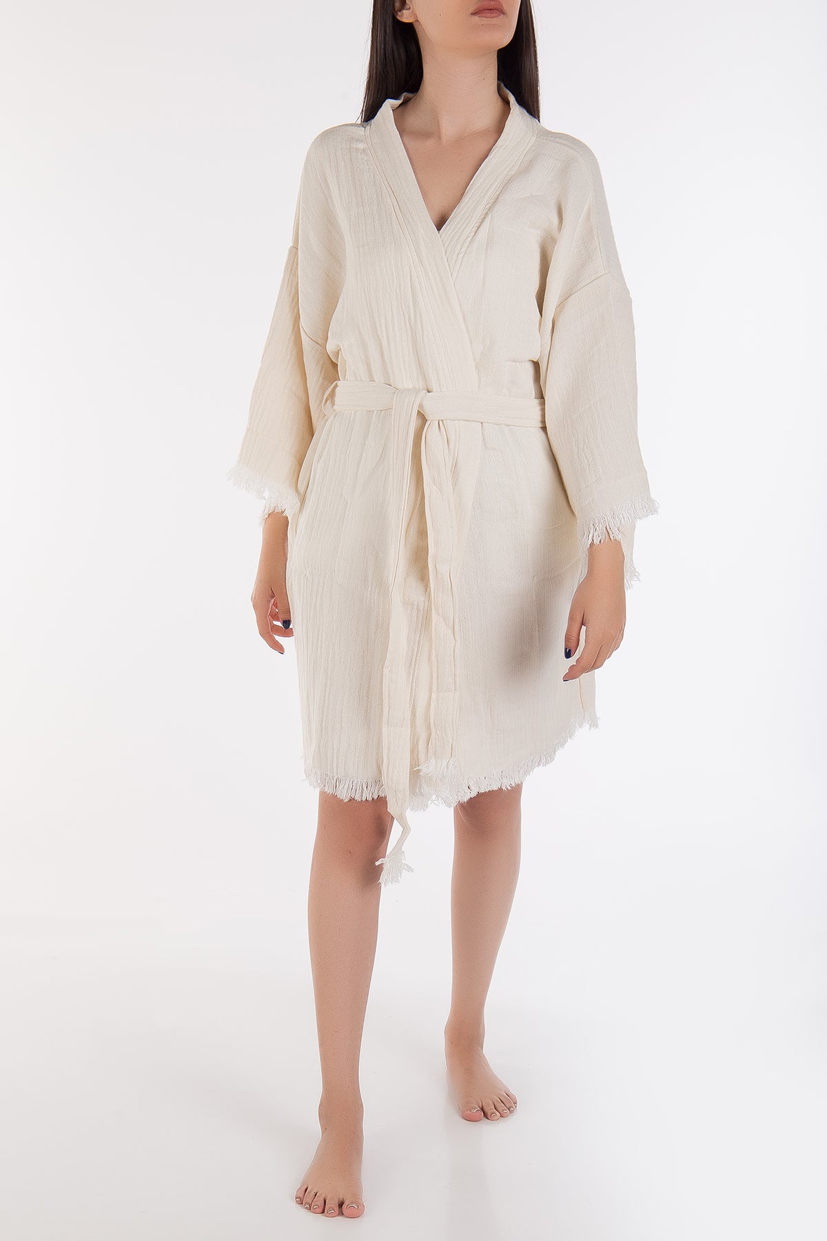 Thalassa - Pink Bride Handmade Short Kimono