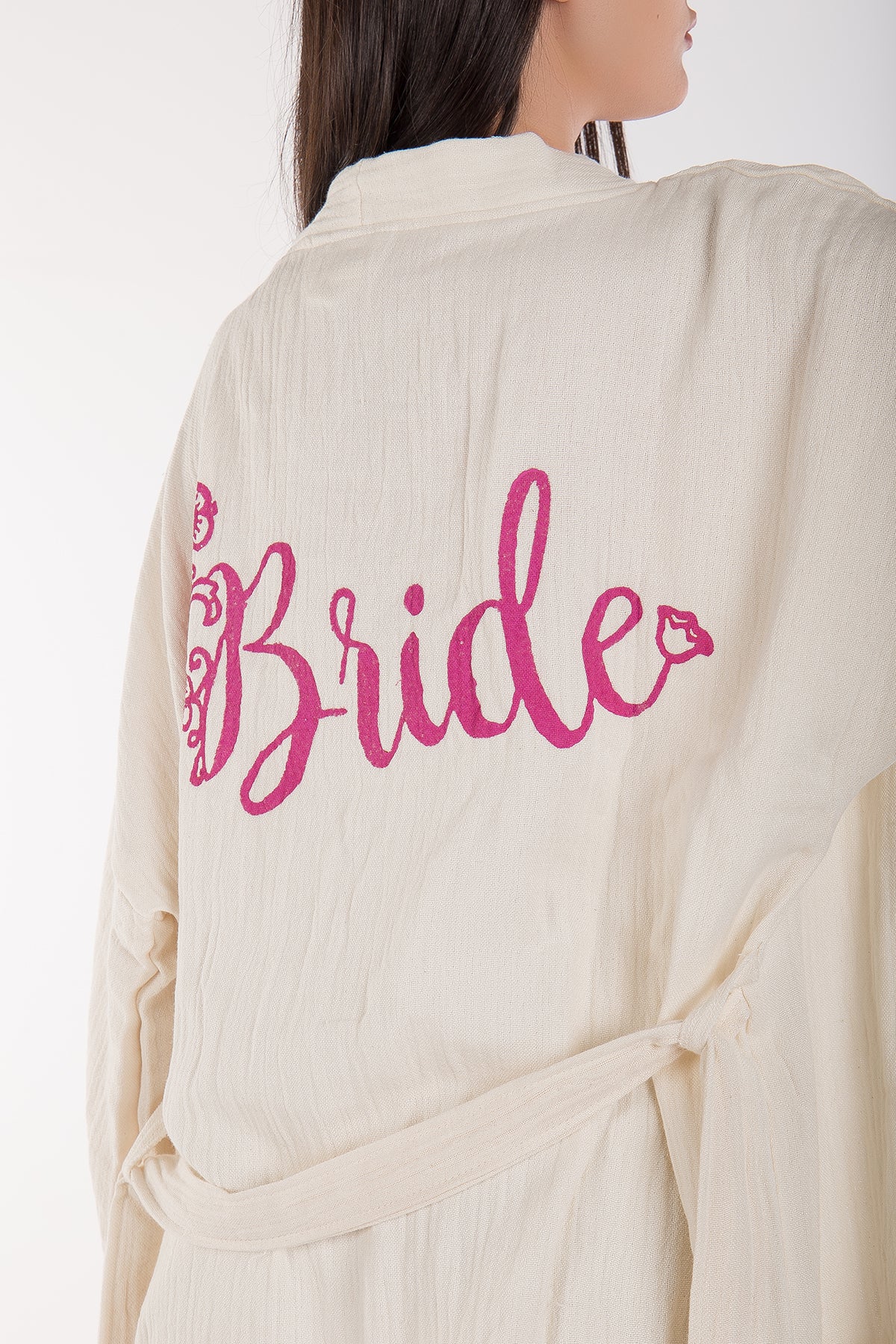 Thalassa - Pink Bride Handmade Short Kimono