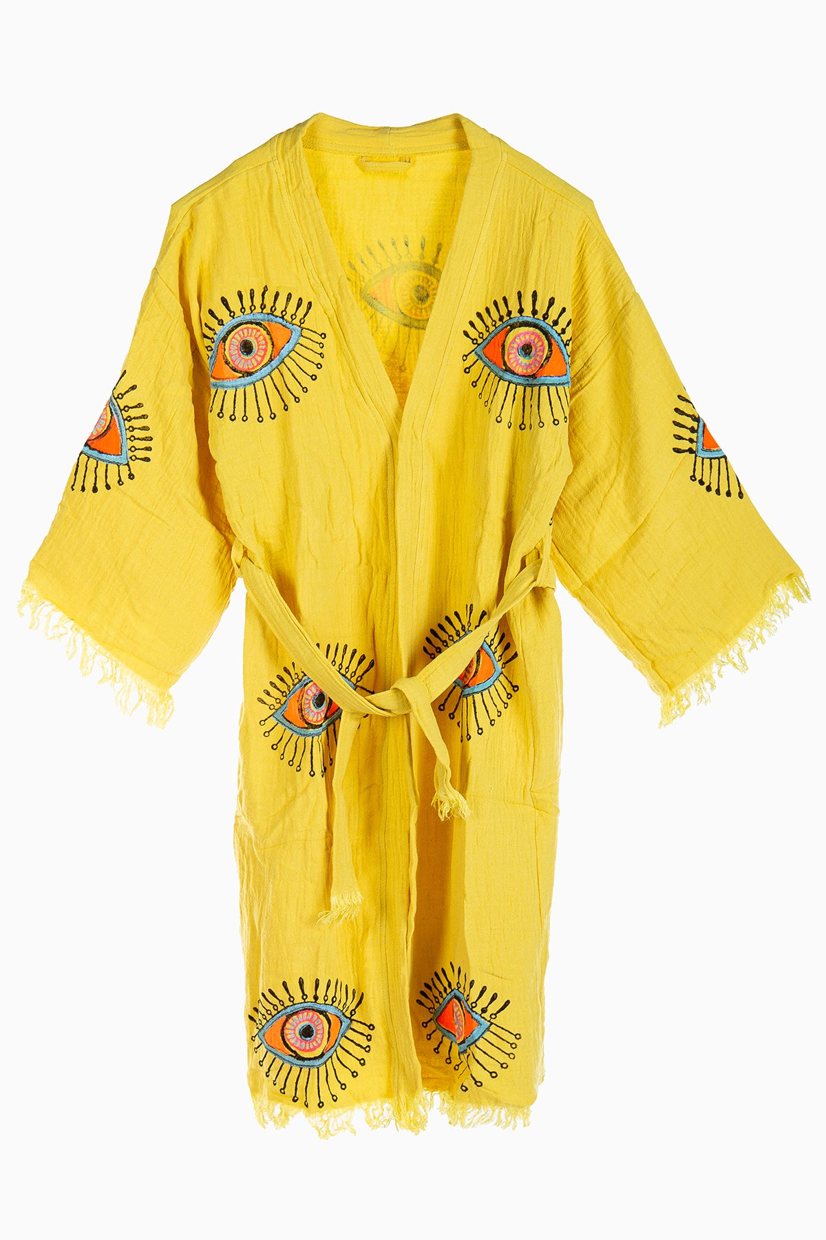 Aria - Yellow Handmade Kimono