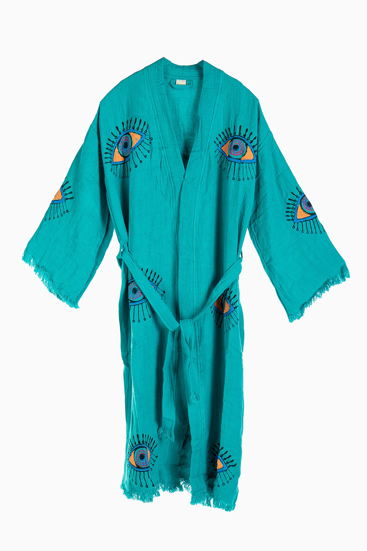 Aria - Teal Handmade Kimono