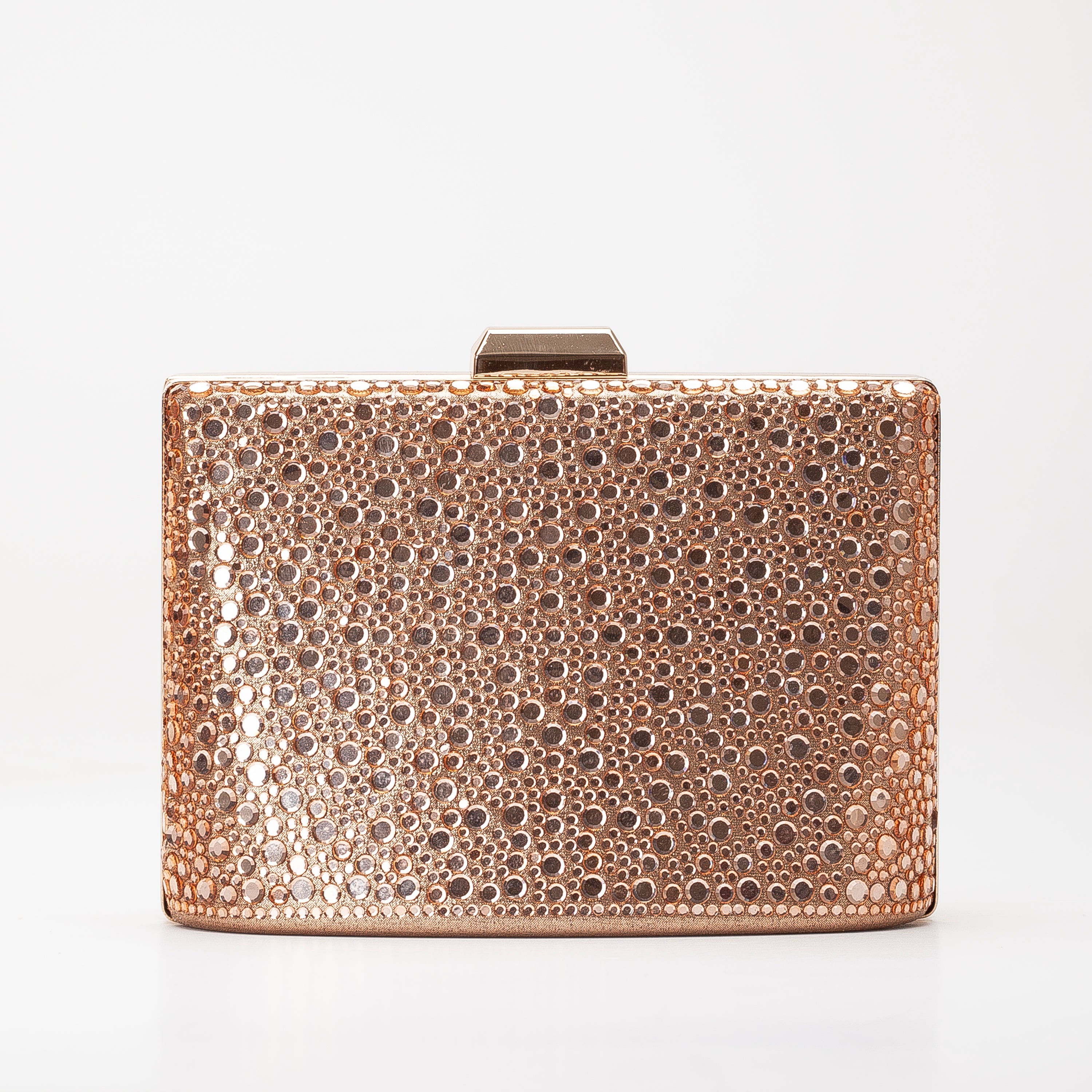 Marla - Rose Gold Sequin Evening Clutch