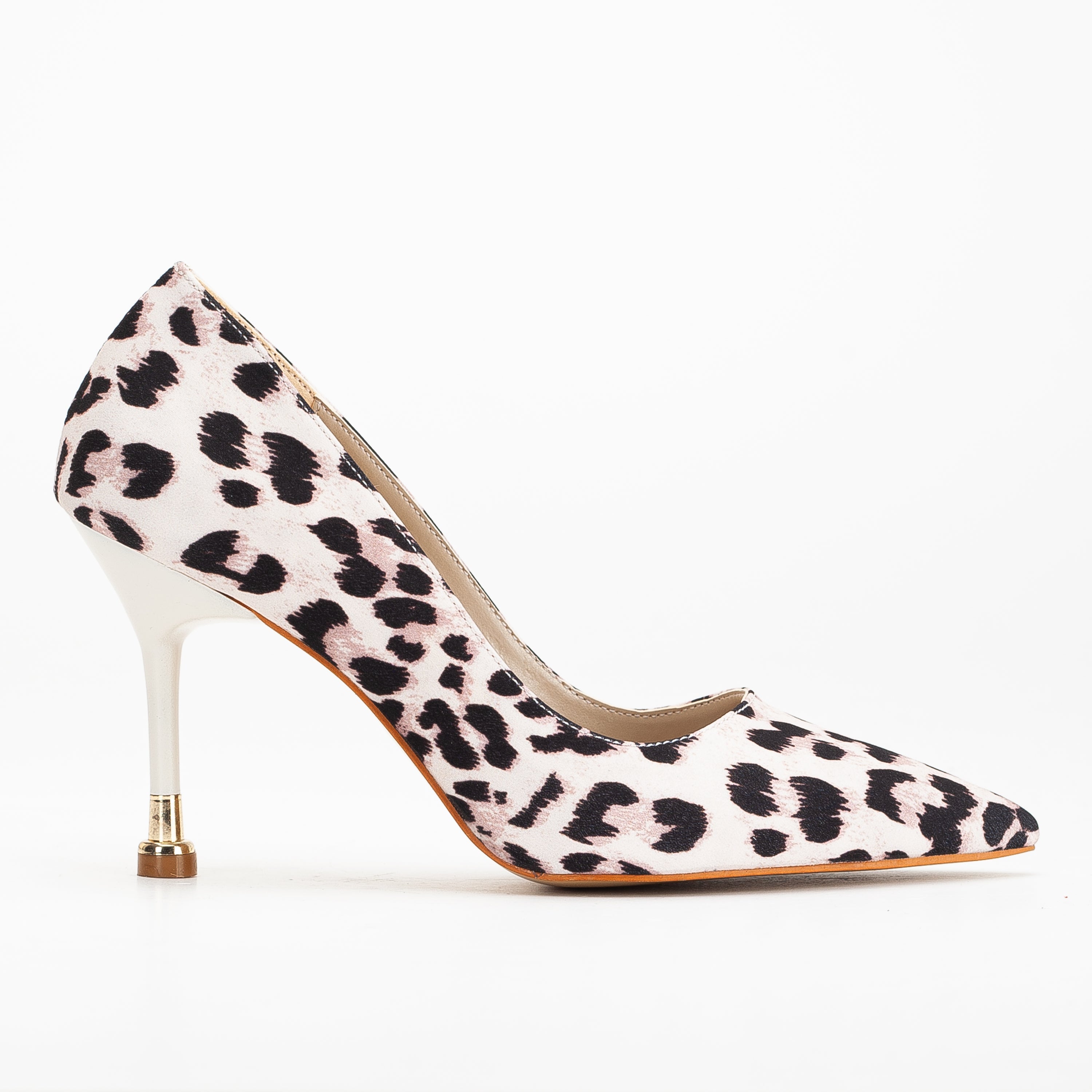 Raven - Zebra Suede Pointed Toe Stiletto Pump