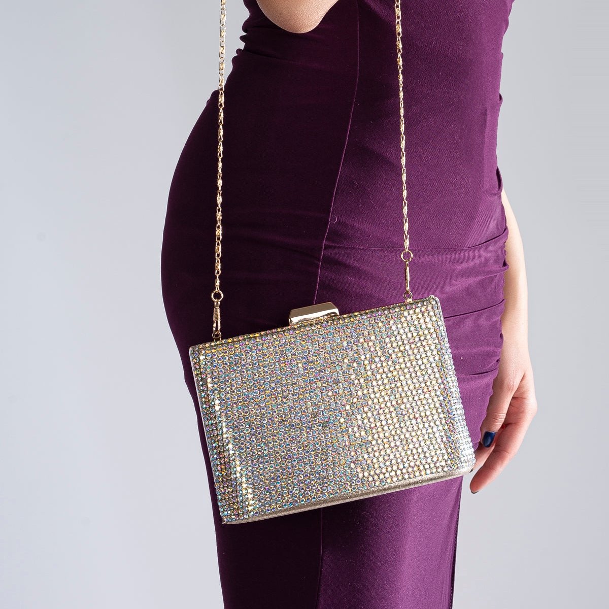 Marla - Glitter Evening Clutch