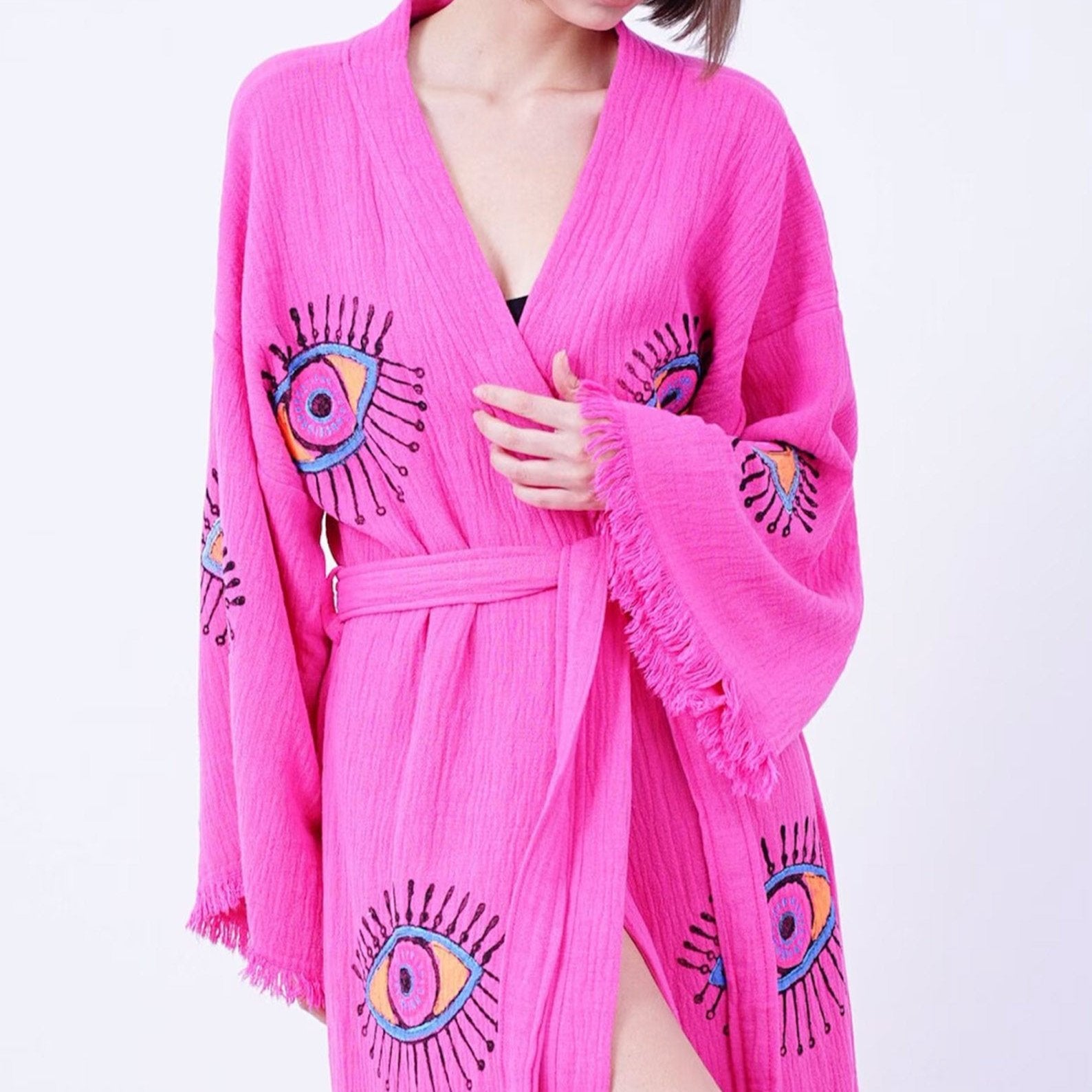 Aria - Pink Handmade Kimono